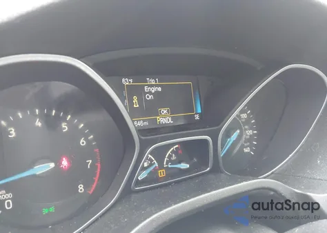 2016 Ford Focus Se z USA, uszkodzony, nr VIN 1FADP3F20GL298068